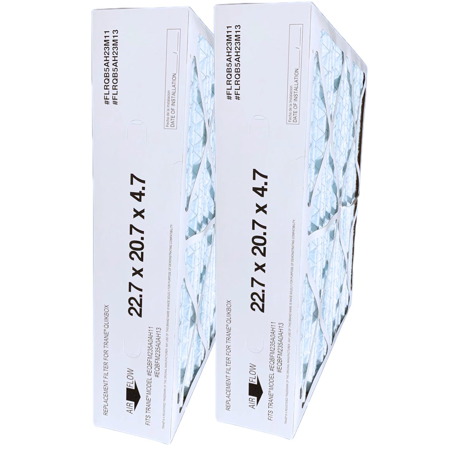 Atomic Compatible for Trane FLRQB5AH23M11 22.7x20.7x4.7 MERV 11 Filter - 2 Pack
