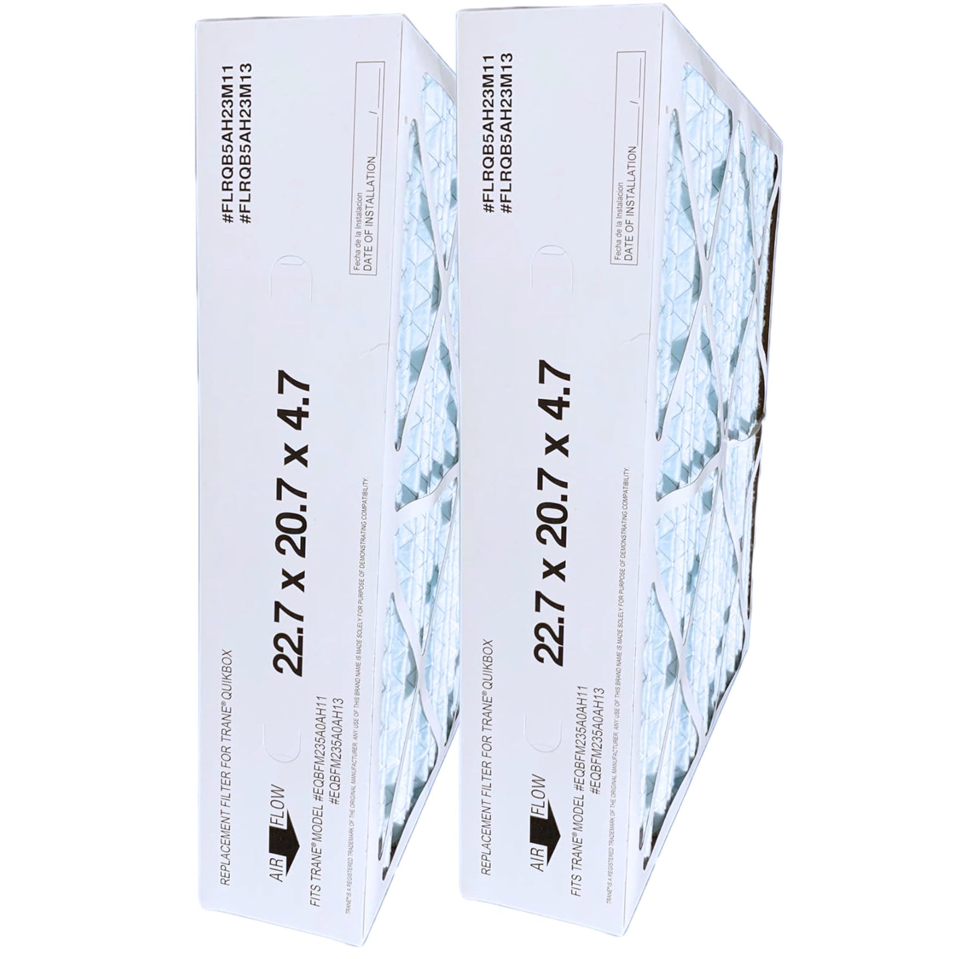 Atomic Compatible for Trane FLRQB5AH23M11 22.7x20.7x4.7 MERV 11 Filter - 2 Pack