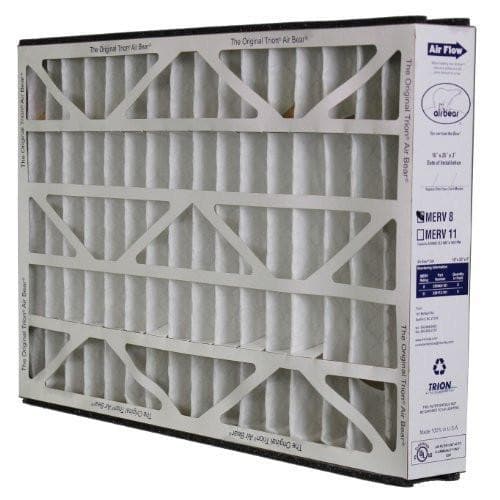 Trion 255649-101 Air Bear 16x25x3 inch MERV 8 Air Purifier Filter (6 Pack)