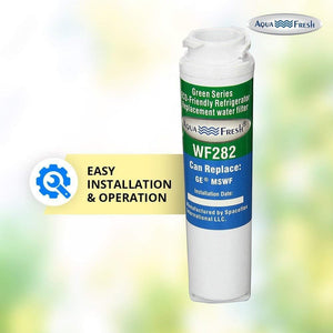 Aqua Fresh WF282 Replacement For GE SmartWater, GE MSWF, 101820A Refrigerator Water Filter