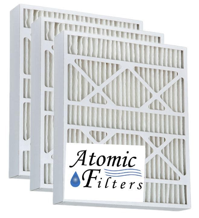 Atomic 24x24x4 MERV 13 Pleated AC Furnace Filter - 3 Pack