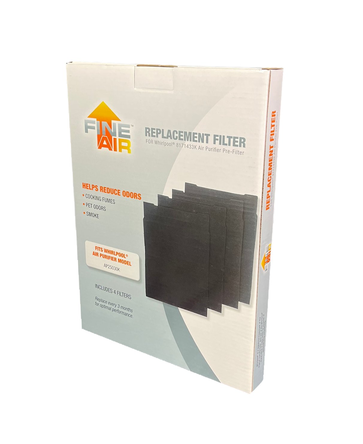 Atomic Compatible Replacement pre-filter for Whirlpool 8171433K (4 Pack)