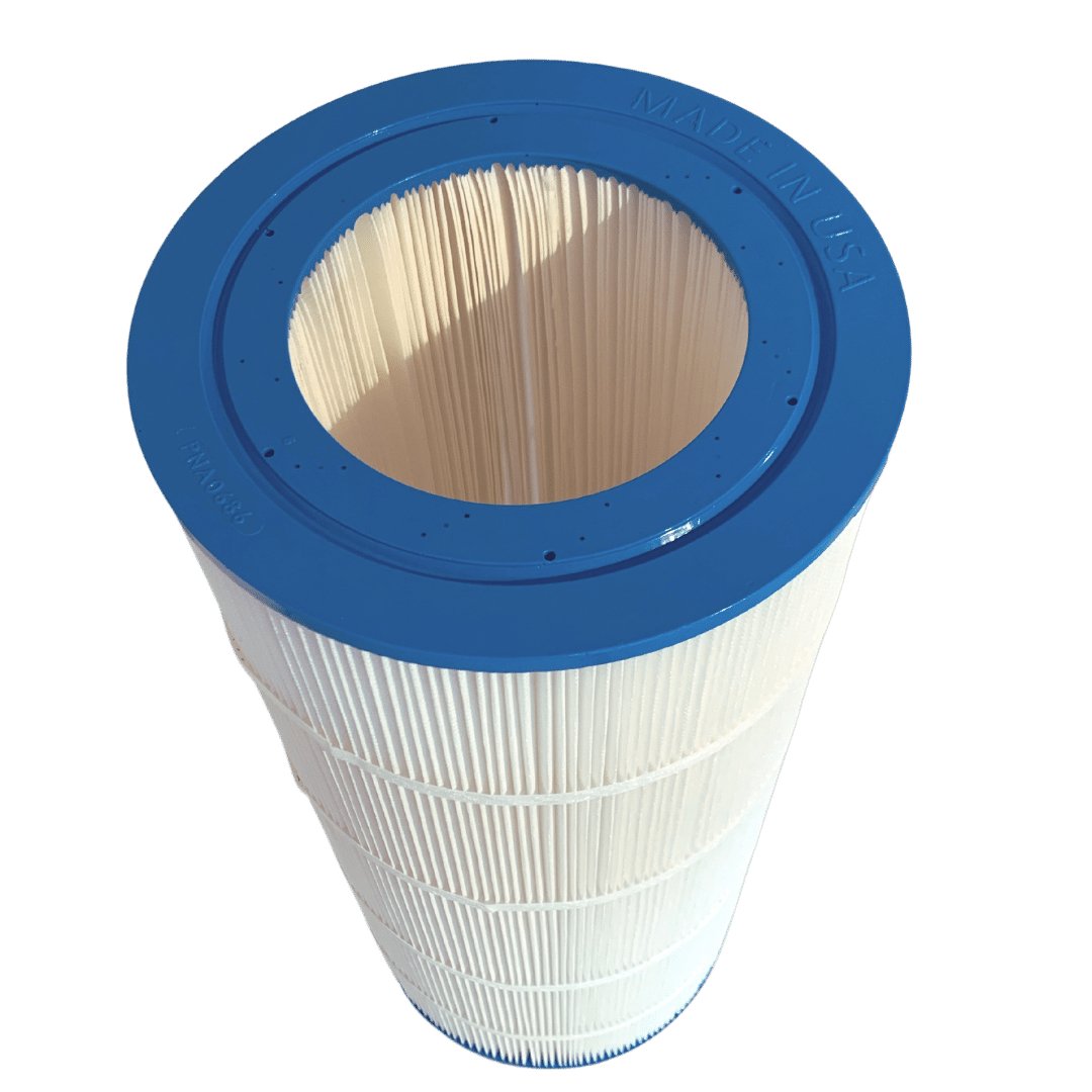 Pentair Clean & Clear 100 replacement filter cartridge PAP100 FC-0686 compatible- top view