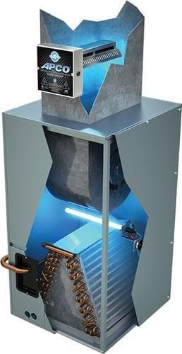 Fresh-Aire Air Purifier with remote UV lamp HFTUV-APCO-DI2
