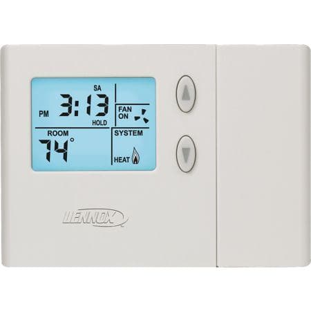 Lennox 51M33 Comfortsense 3000, L3021H Non - Programmable Thermostat, Multi - Stage, Heat Pump