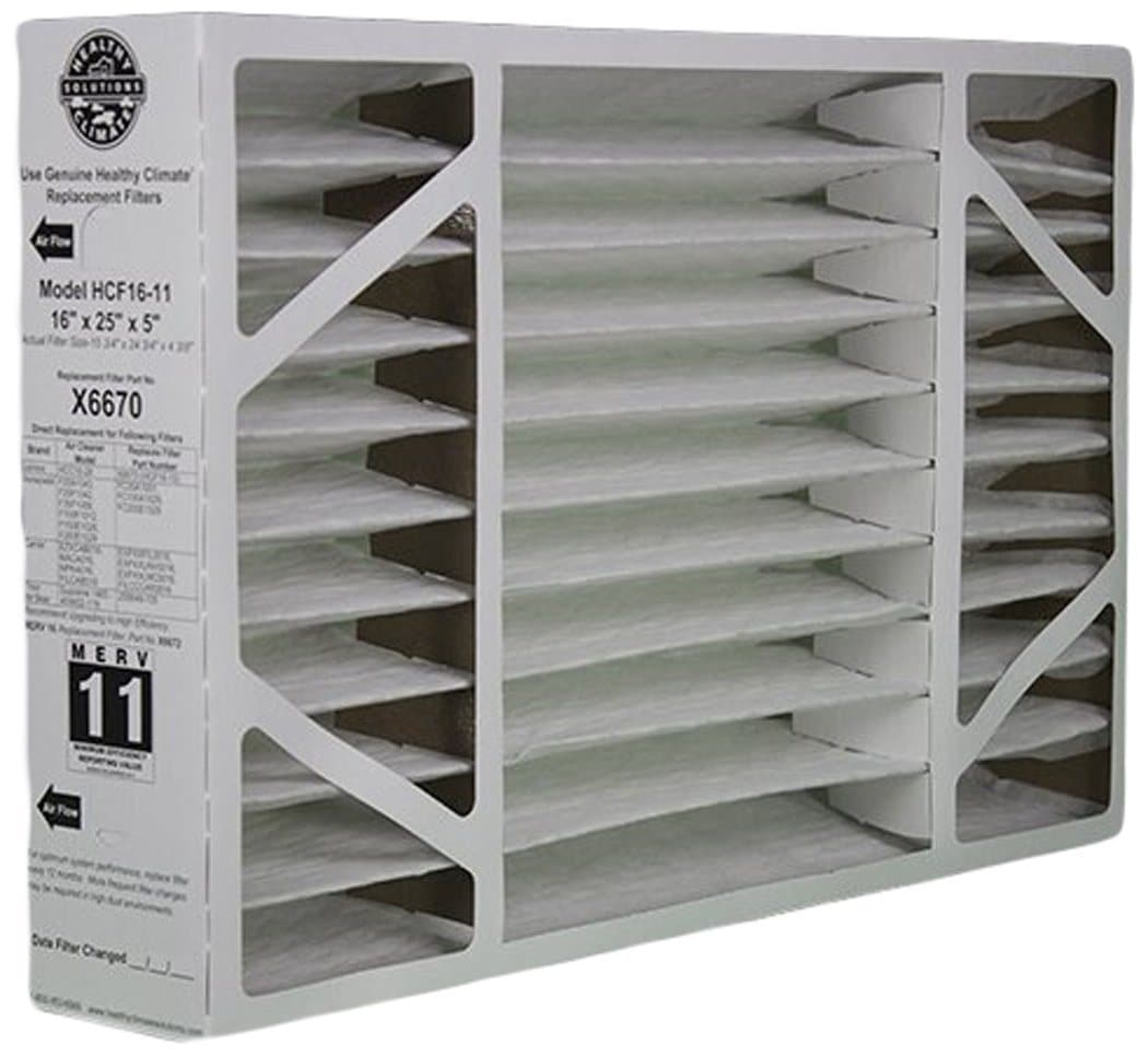 Lennox X6670 OEM 16x25x5 Merv 11 Replacement Air Filter Media - 1 Pack