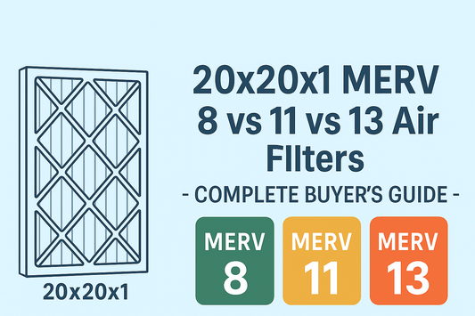 20x20x1 MERV 8 vs 11 vs 13 Air Filters – Complete Buyer’s Guide - Atomic Filters