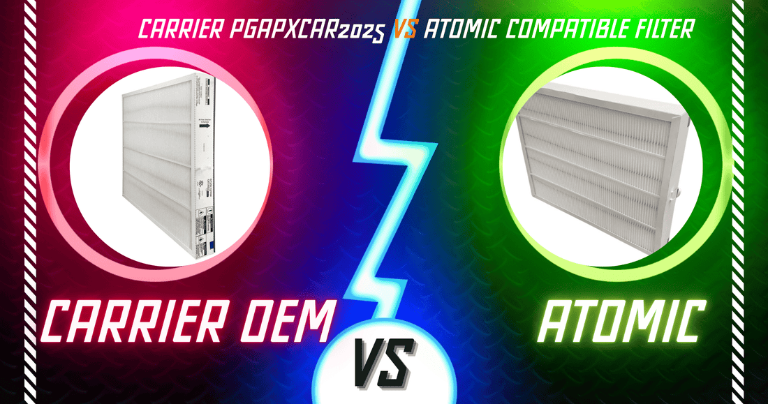 Carrier PGAPXCAR2025 vs Atomic Compatible Filter: Complete Comparison Guide 2025 - Atomic Filters