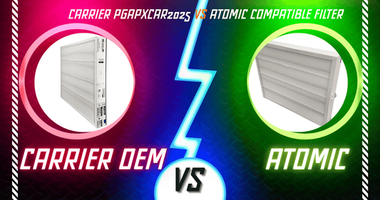 Carrier PGAPXCAR2025 vs Atomic Compatible Filter: Complete Comparison Guide 2025 - Atomic Filters