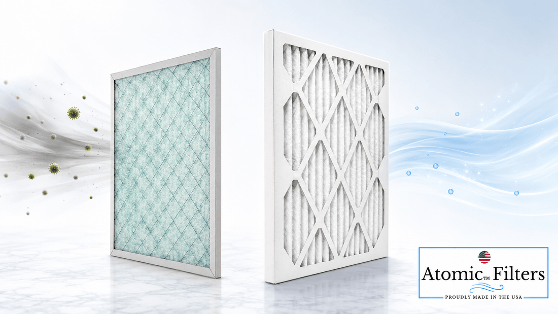 Fiberglass vs. Pleated Air Filters: Does a Cheap Filter Really Protect Your HVAC Better? - Atomic Filters
