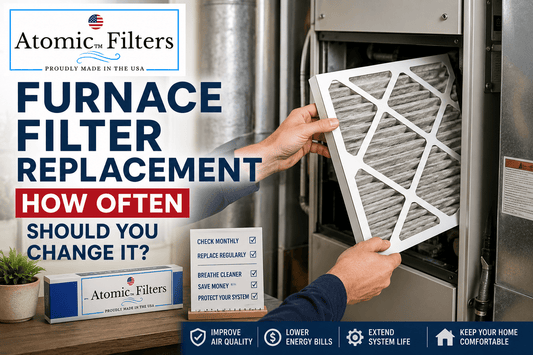 Furnace Filter Replacement How Often Should You Change It - Atomic Filters