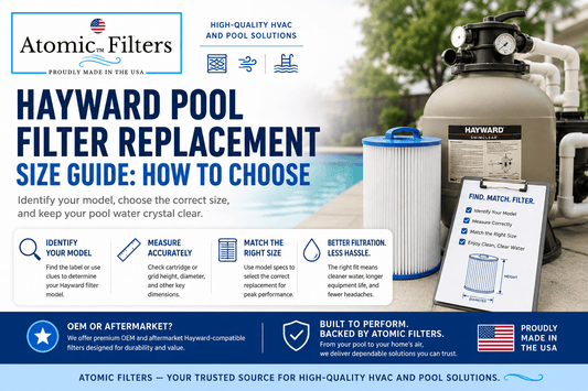 Hayward Pool Filter Replacement Size Guide: How to Choose - Atomic Filters