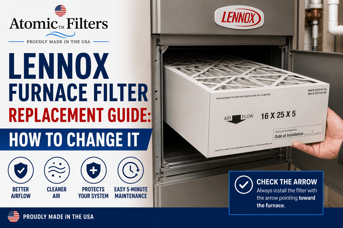 Replacement Guide Lennox Furnace Filter Replacement Guide: How to Change It – Atomic Filters