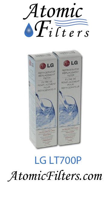 LG LT700P ADQ36006101 Refrigerator Water Filter Free Shipping on Selected Packs - Atomic Filters