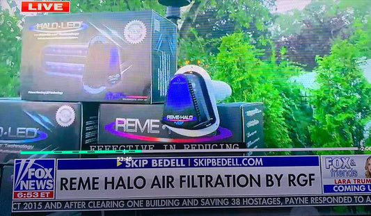 RGF REME HALO Air Purifier Featured on Fox New Fox and Friends - Atomic Filters