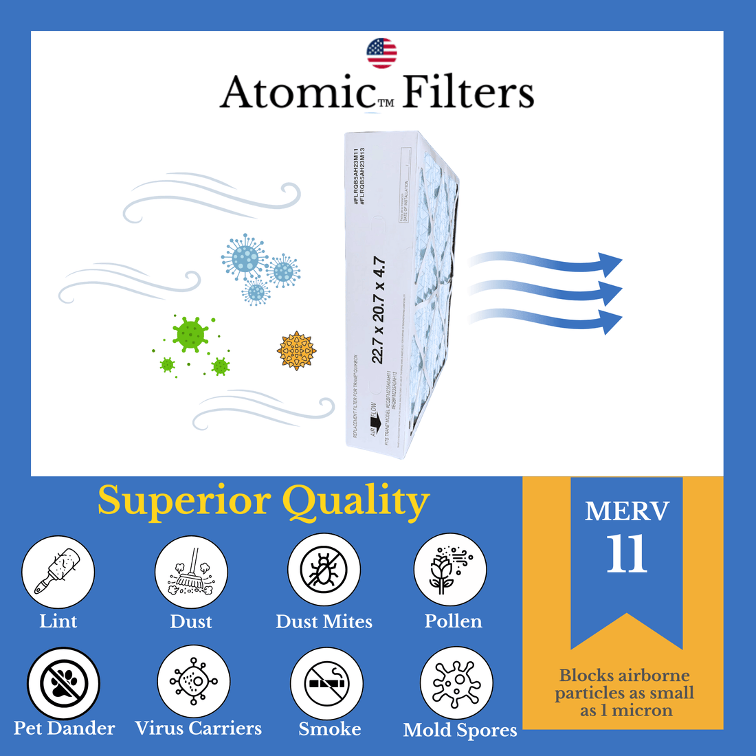 The Best Air Filters for Single-Family Homes - Atomic Filters