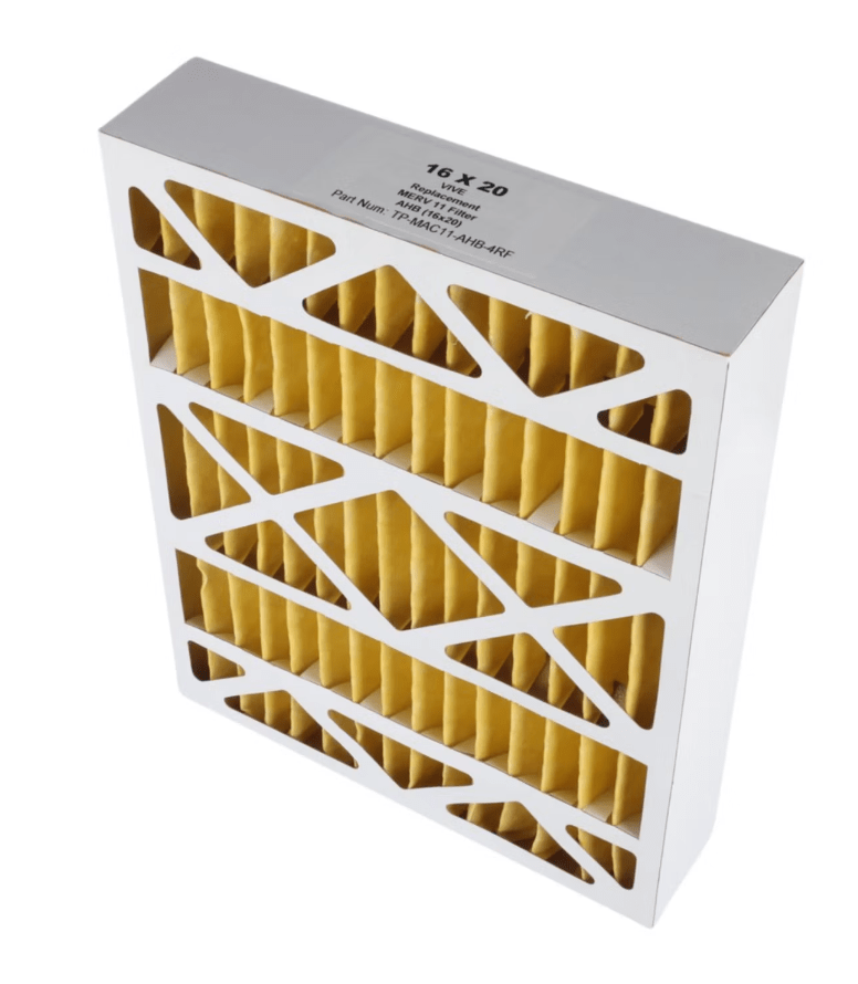 16x20x4 M11 VIVE Comfort Filter TP-MAC11-AHB-4RF replaces TopTech TechPure TT-FM-1620 OEM 16x20x4 Replacement Furnace Filter for TT-MAC-1722 - No Assembly Required
