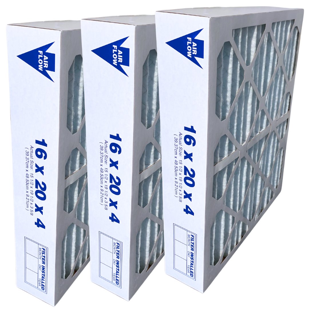16x20x4 MERV 11 Furnace Filter - 3 Pack