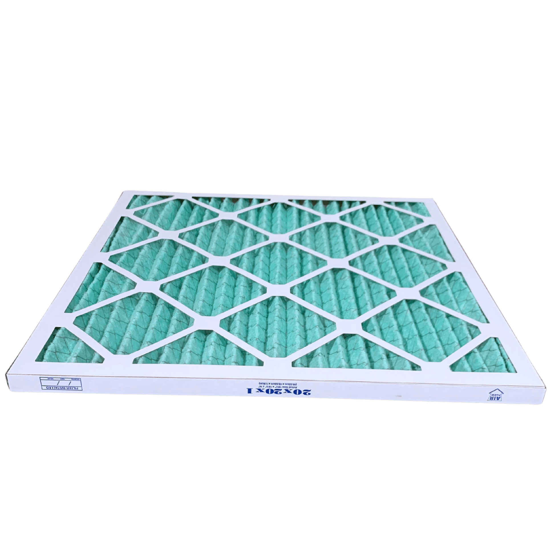 20x20x1 MERV 13 Allergy Air Filters - Premium USA Made Pleated AC Furnace Filters (6 - Pack)