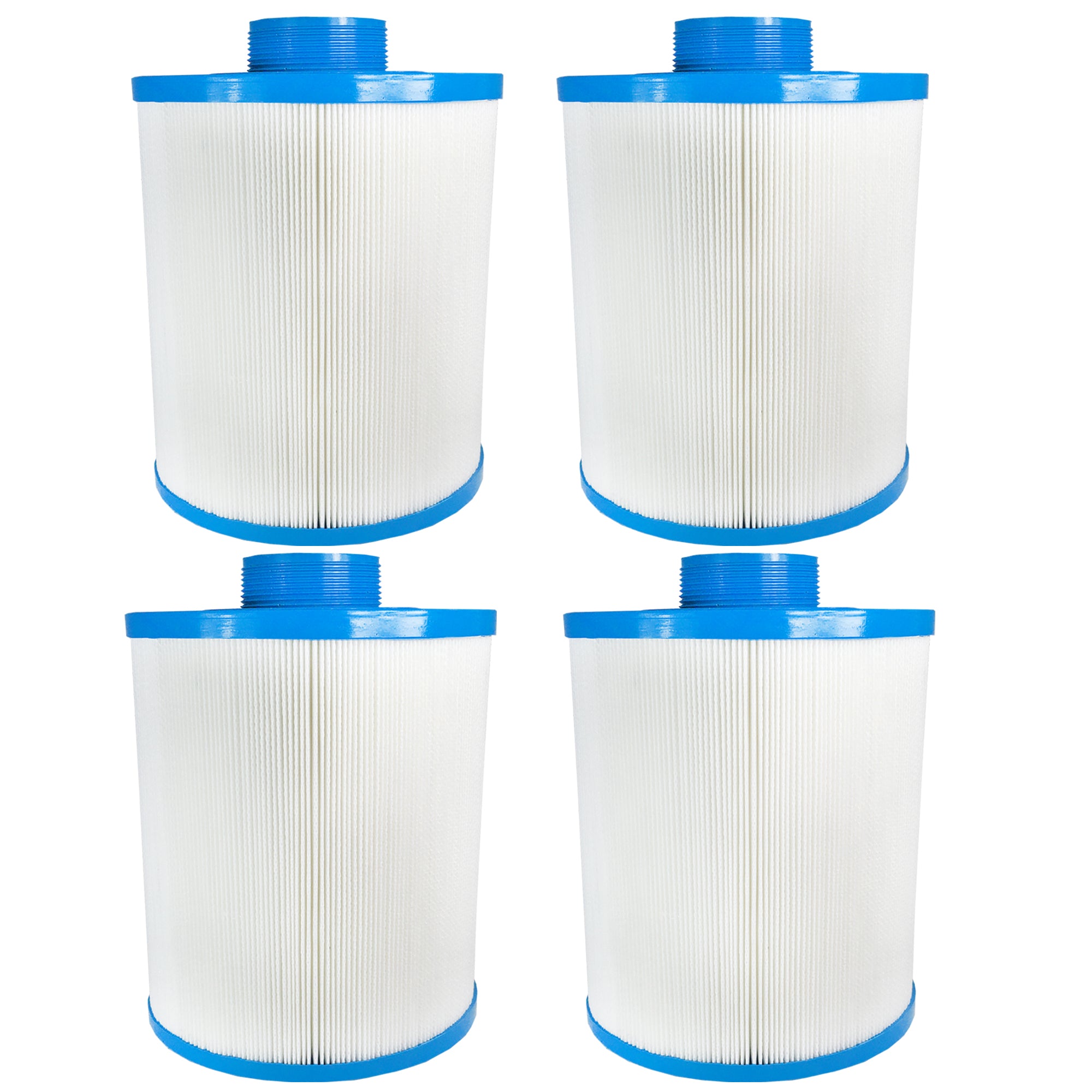 Atomic USA Made Spa Filter for Filbur FC-0312, Pleatco PAS40-F5, Unicel 6CH-352 5-3/8" 9-5/8" Drop in Hot Tub Filter- 4 Pack