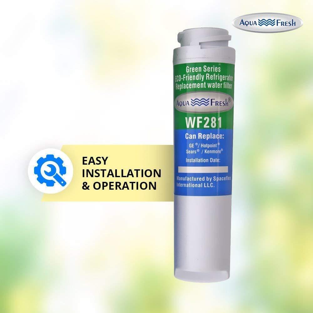 Filtro Acqua Per Frigorifero GE – Aqua Fresh WF281, Carbone A Guscio Di Cocco, 1 Pezzo - Foto 2