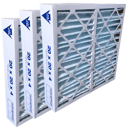 Atomic 20x20x4 MERV 11 Pleated AC Furnace Filter - 3 Pack