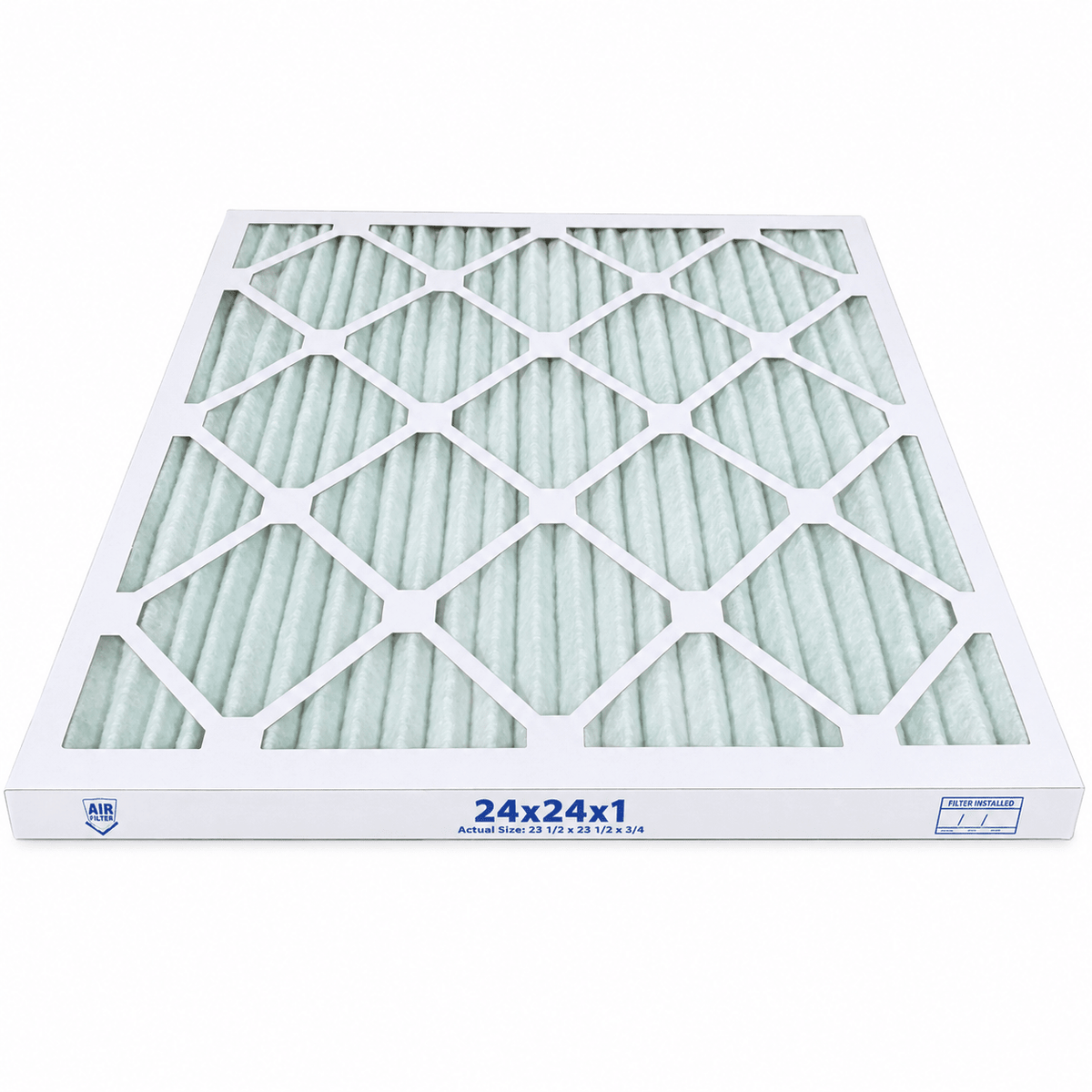 Atomic 24x24x1 MERV 13 Allergy Elite Pleated AC Furnace Filter - 6 pack