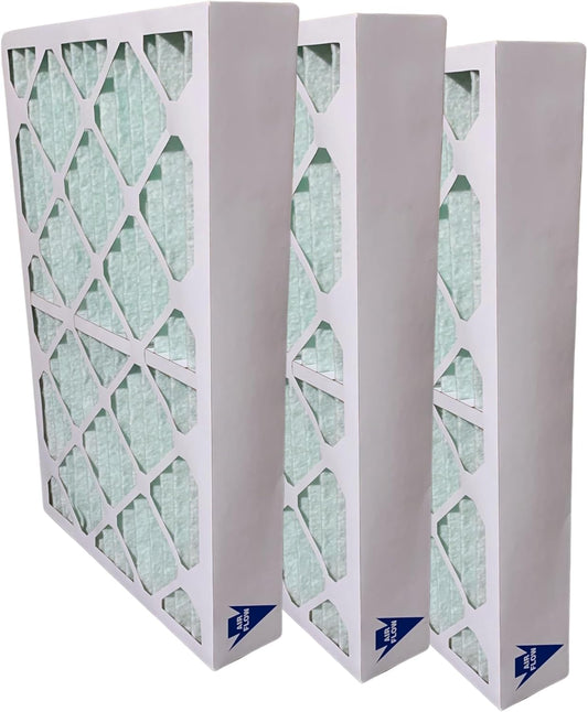 Atomic 24x24x4 MERV 11 Compatible for TT - FM - 2424 Pleated AC Furnace Filter - 3 Pack