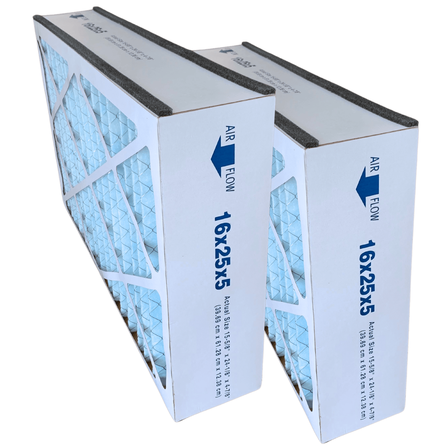 Atomic Compatible 16x25x5 MERV 11 Air Bear 255649 - 105 Replacement Whole House Filter - 2 Pack
