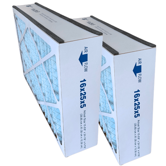 Atomic Compatible 16x25x5 MERV 11 Air Bear 255649 - 105 Replacement Whole House Filter - 2 Pack
