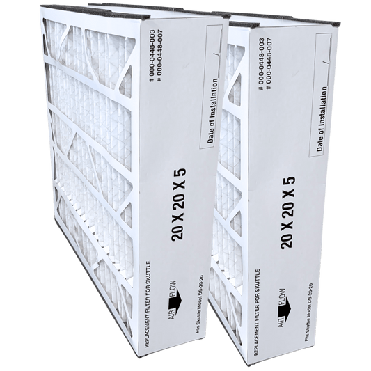 Atomic Compatible for Skuttle 000 - 0448 - 003 20X20X5 MERV 8 Furnace Filter DB - 20 - 20 448 - 3 (2 - pack)