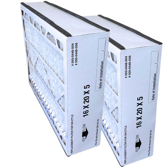 Atomic Compatible for Skuttle 000 - 0448 - 004 20X16X5 MERV 8 Furnace Filter (2 Pack)