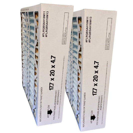 Atomic Compatible for Trane FLRQB5AH18M11 FLRQB5AH18M13 17.7x20x4.7 MERV 13 Upgrade Filter - 2 Pack