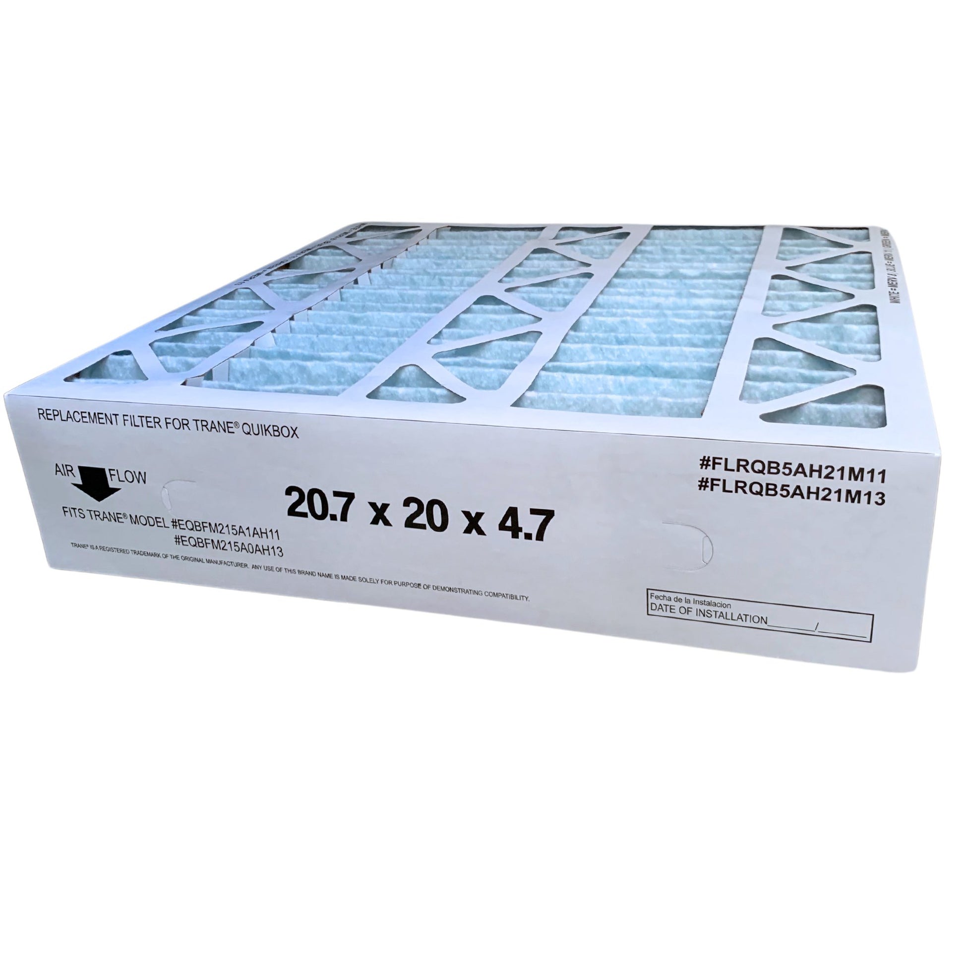 Atomic Compatible for Trane FLRQB5AH21M11 20.7x20x4.7 MERV 11 Filter - 2 Pack