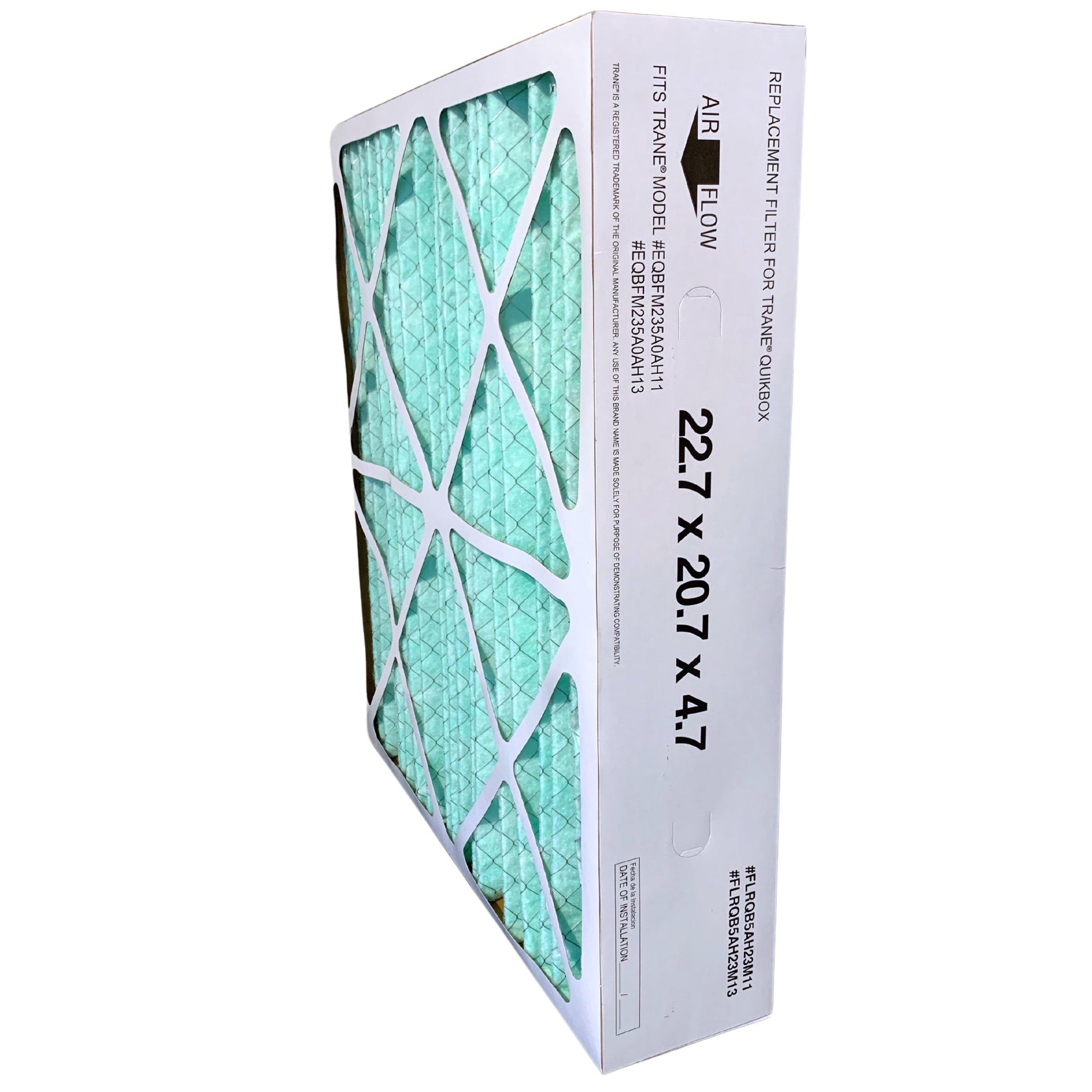 Atomic Compatible for Trane FLRQB5AH23M11 22.7x20.7x4.7 MERV 13 upgrade Filter - 2 Pack