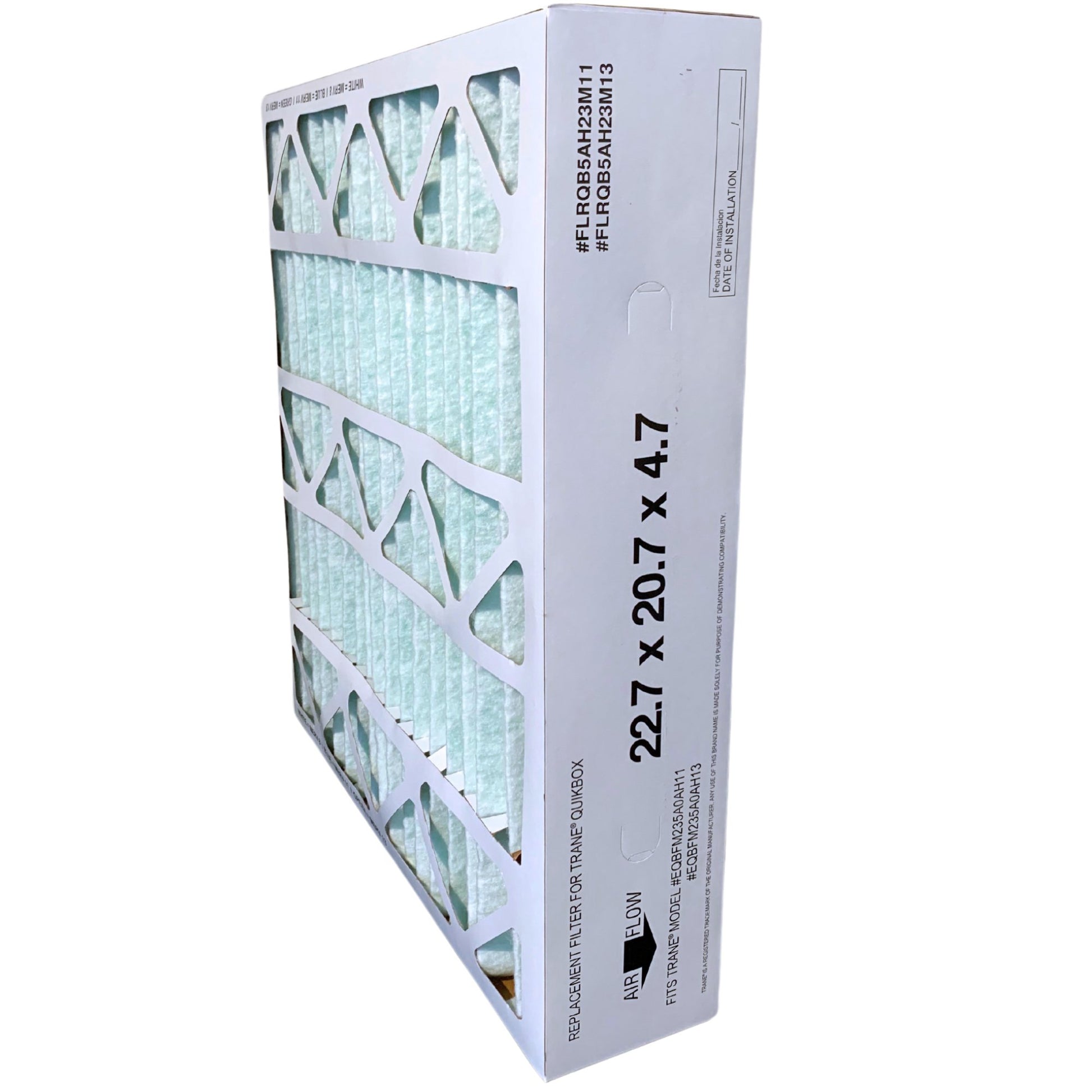Atomic Compatible for Trane FLRQB5AH23M11 22.7x20.7x4.7 MERV 13 upgrade Filter - 2 Pack