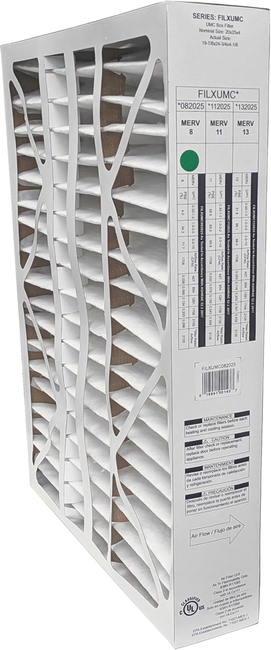 Carrier 20x25x4 MERV 8 FILXUMC082025 Furnace Filter