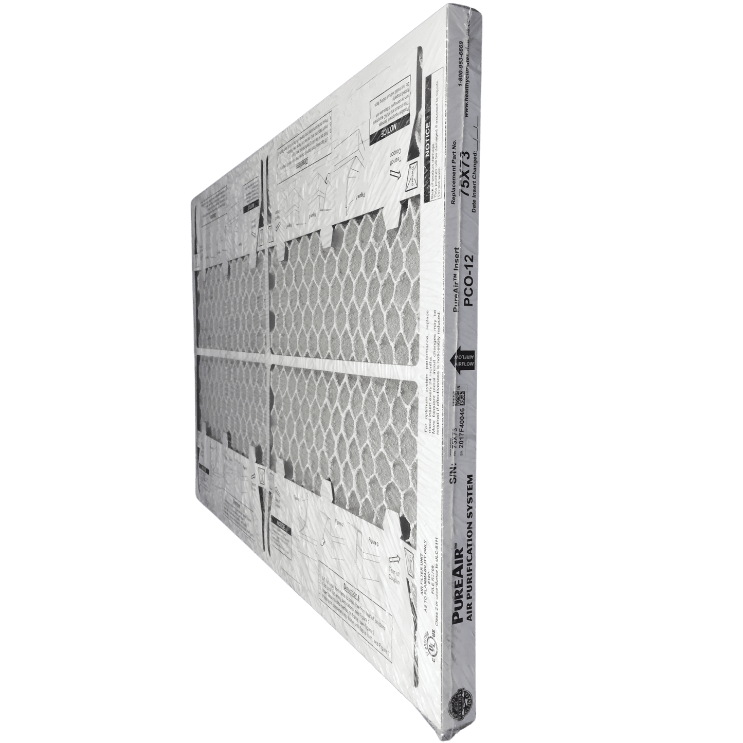 Lennox 75X73 Metal Mesh Filter PCO - 12C and PCO - 12U