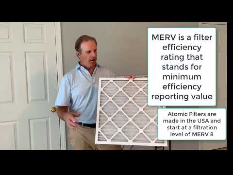 20x20x1 MERV 8 Pleated Air Filter Filter - Case of 6