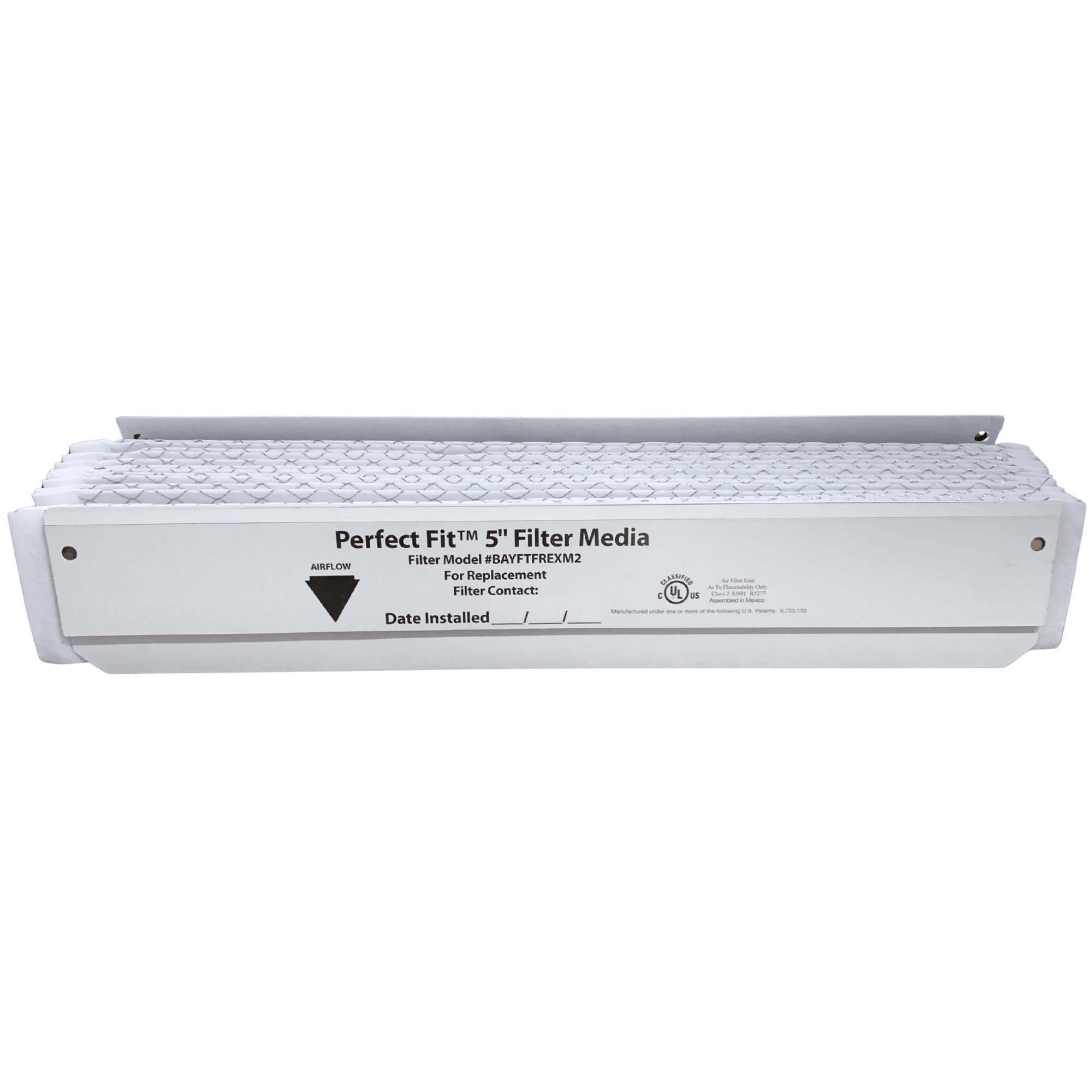 Trane BAYFTFREXM2 (2-Pack) - 25 x 5 inch Perfect Fit 5 Expandable Replacement Air Filter Media