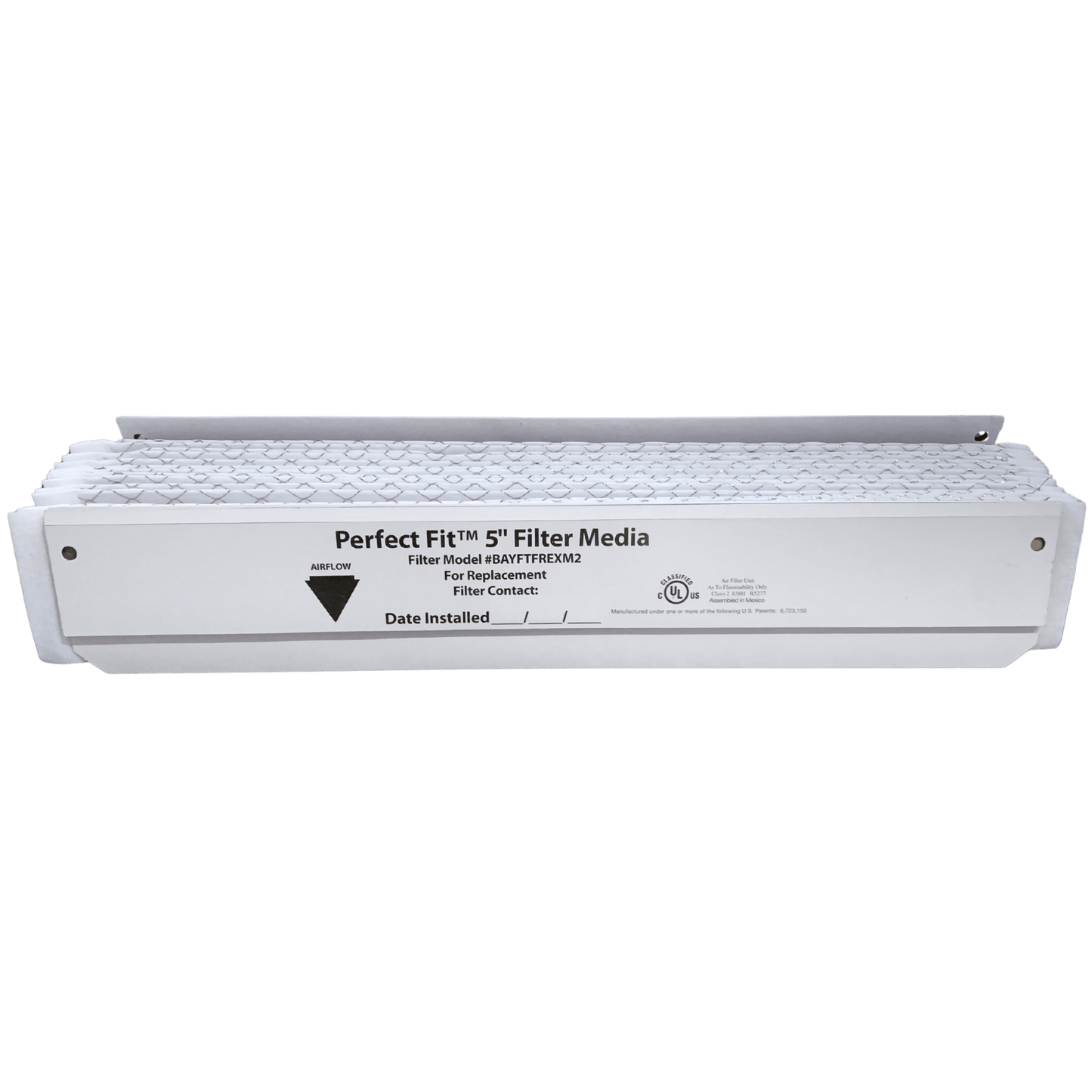 Trane BAYFTFREXM2 (2 - Pack) - 25 x 5 inch Perfect Fit 5 Expandable Replacement Air Filter Media