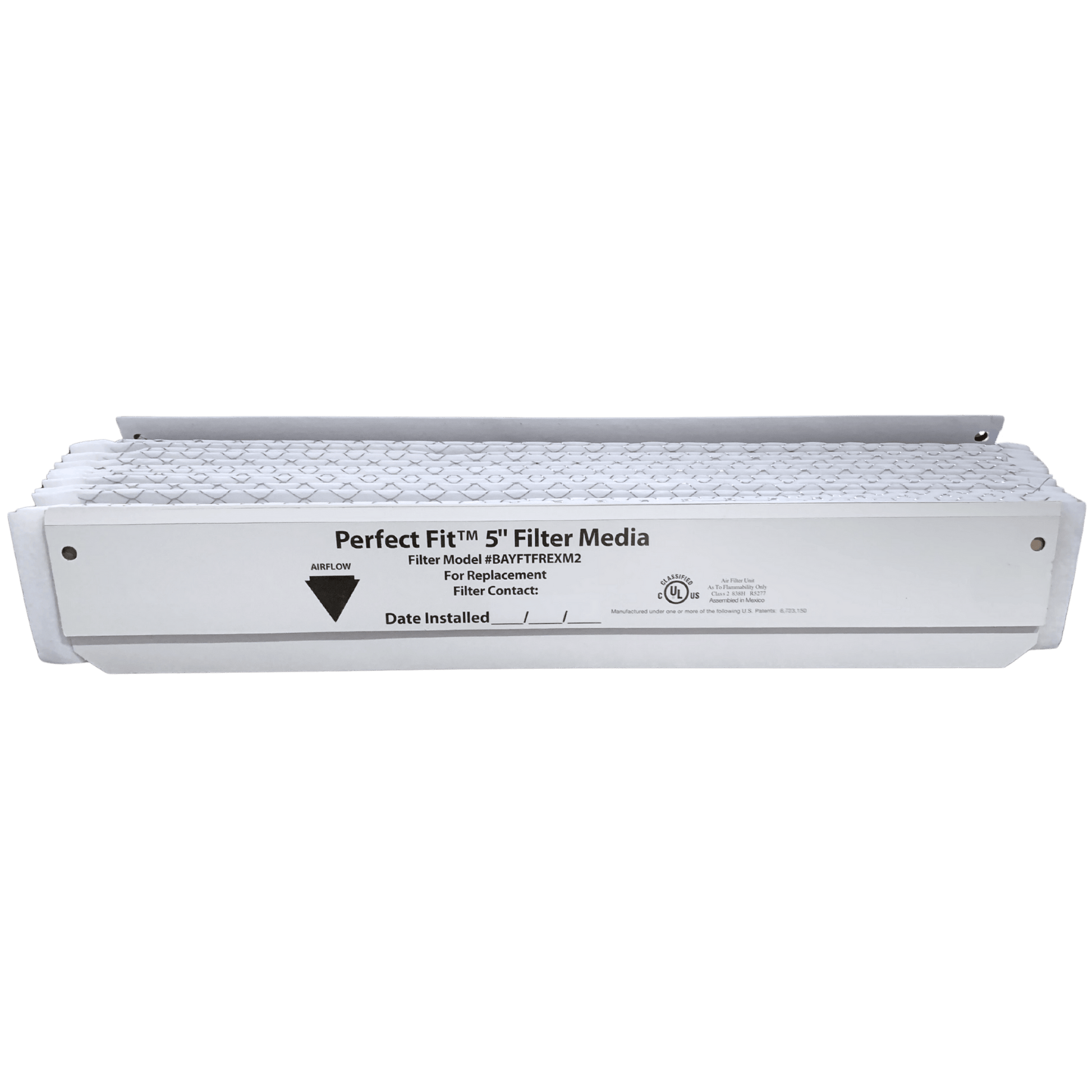 Trane BAYFTFREXM2 (2 - Pack) - 25 x 5 inch Perfect Fit 5 Expandable Replacement Air Filter Media