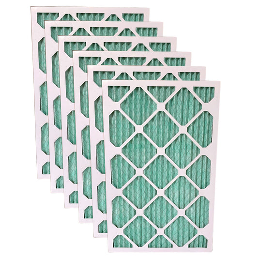 10x20x1 Merv 13 Allergy Elite Pleated AC Furnace Filter - Case of 6