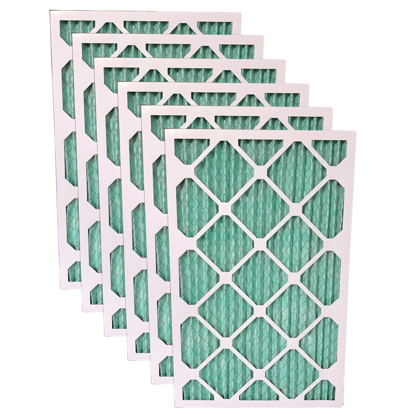 13x21.5x1 Merv 13 Allergy Elite Pleated AC Furnace Filter - Case of 6