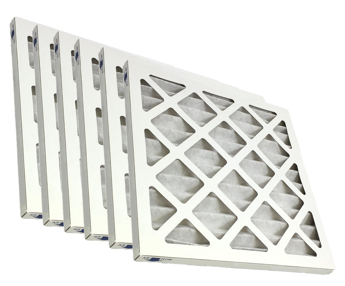 18x18x1 Merv 8 Pleated AC Furnace Filter - Case of 6