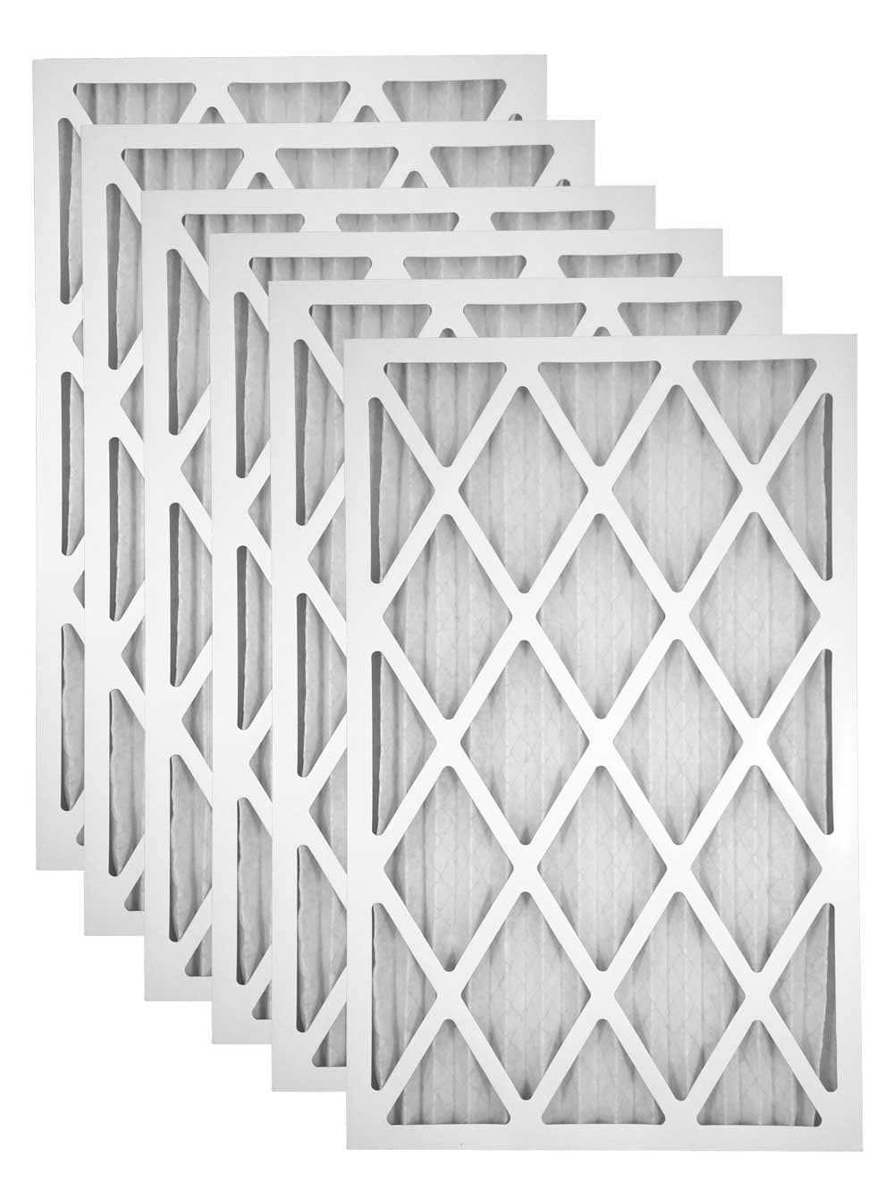 18x20x1 Merv 13 Allergy Elite Pleated AC Furnace Filter - Case of 6