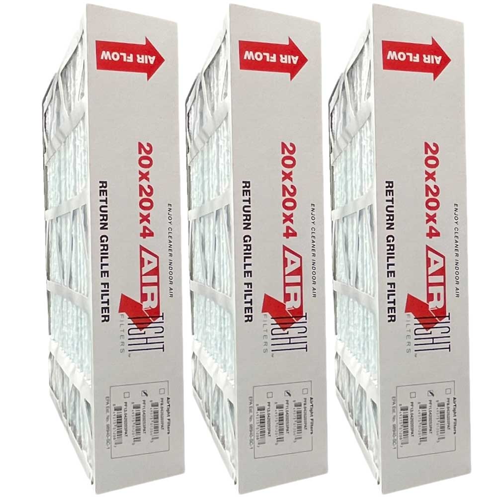 20x20x4 MERV 11 Compatible Honeywell Return Grille Filter FC40R1003 Air Filter - 3 pack