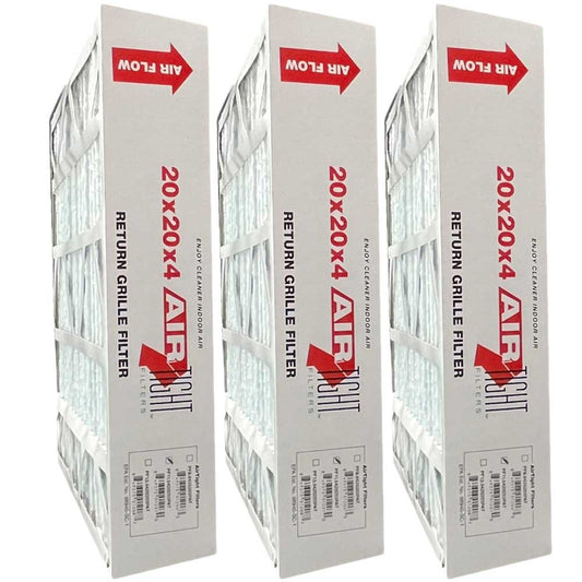 20x20x4 MERV 11 Compatible Honeywell Return Grille Filter FC40R1003 Air Filter - 3 pack
