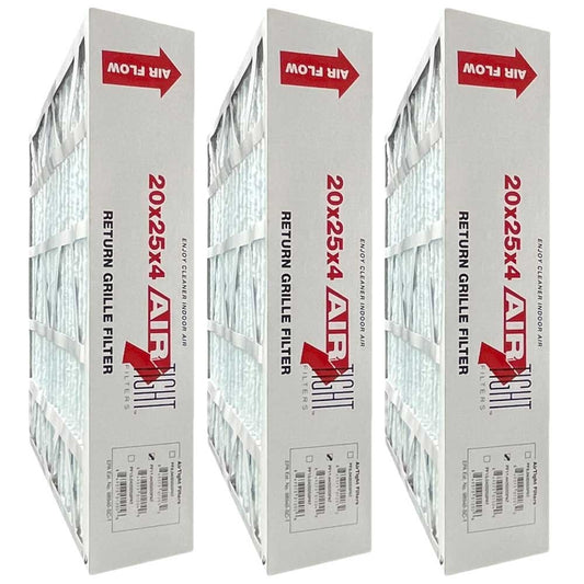 20x25x4 MERV 13 Compatible Honeywell Return Grille Filter FC40R1011 Air Filter - 3 pack