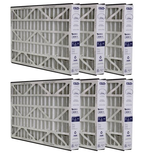255649-101 Trion Air Bear Cub 16X25X3 MERV 8 Media Filter - 6 Pack